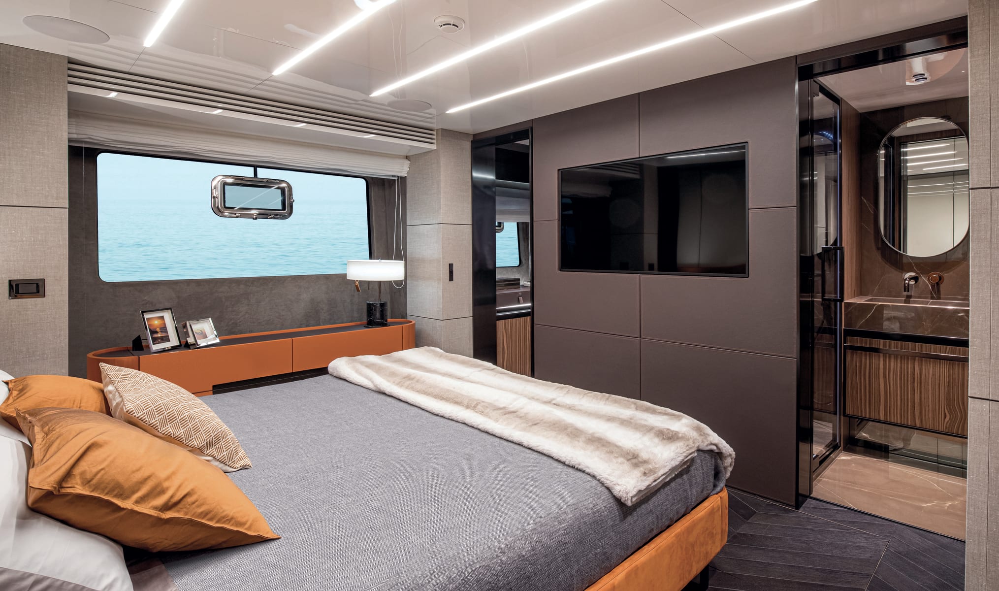 Cranchi Settantotto 78 — Interieur-Décor in der Konfiguration