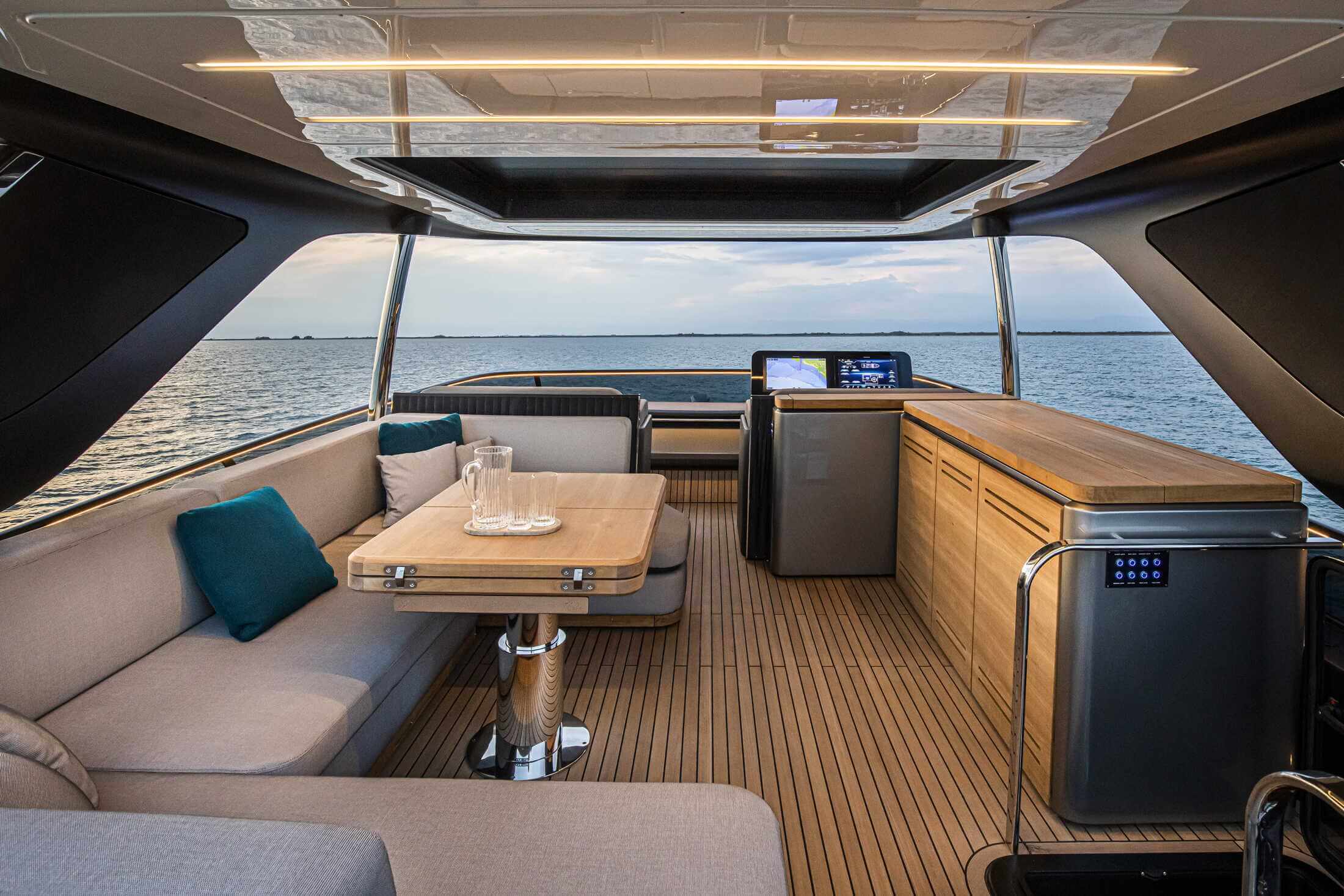 Cranchi Sessantasette 67 — Suite del proprietario con monolocale