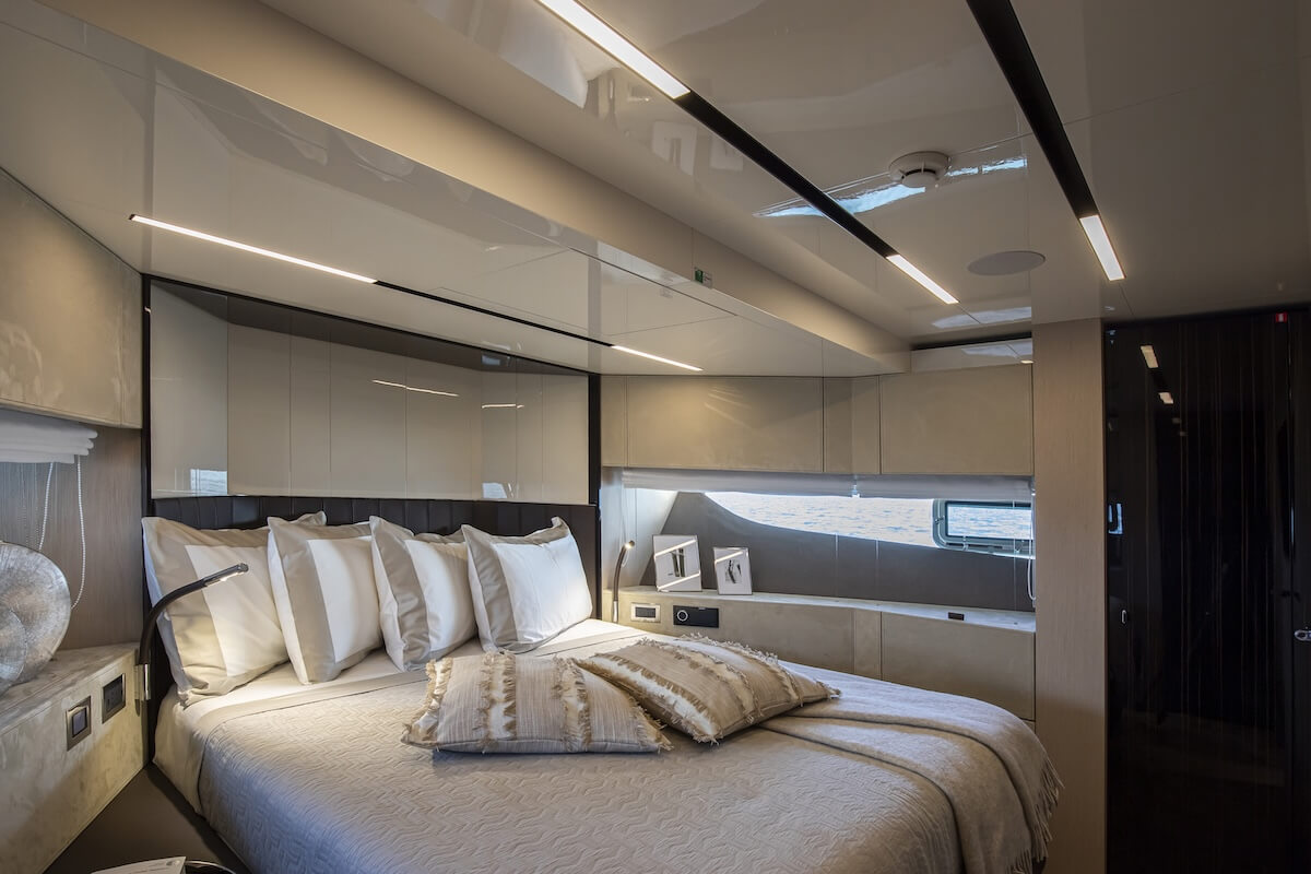Cranchi Sessantasette 67 — Suite del proprietario con monolocale